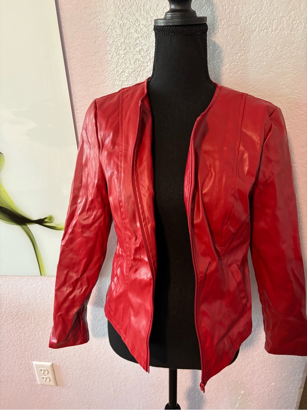 Red jacket size medium